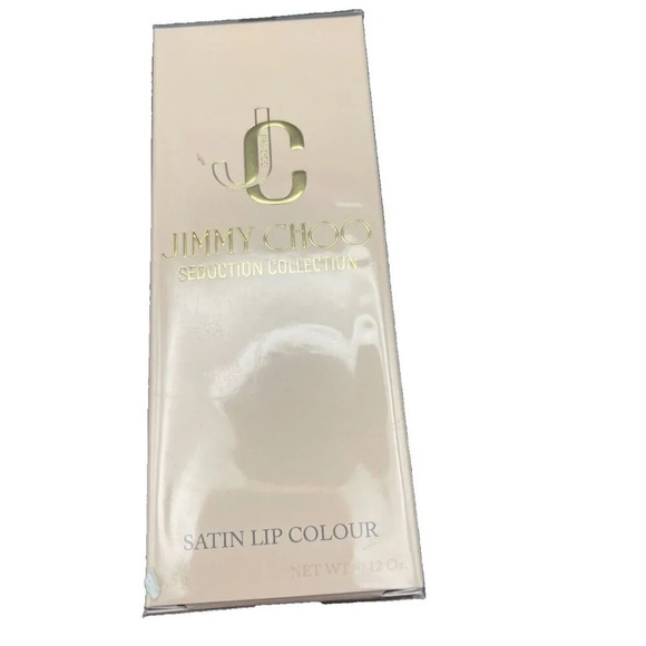 Jimmy Choo Logo Seduction Collection Full Coverage Satin Lip Color - Red Carpet - Picture 6 of 8